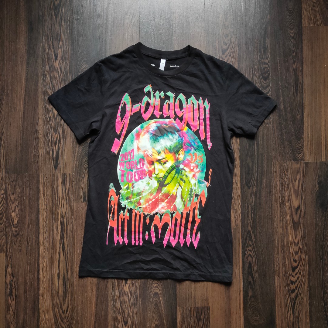 G-DRAGON BIGBANG ACT III : MOTTE | World Tour 2017 Tee, Men's