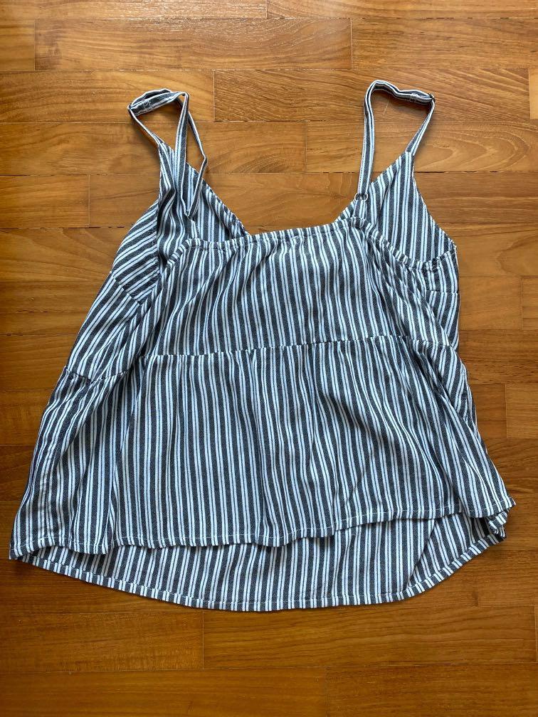 Hollister tie front top new arrivals