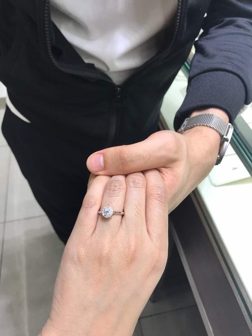 Cincin cheap white gold