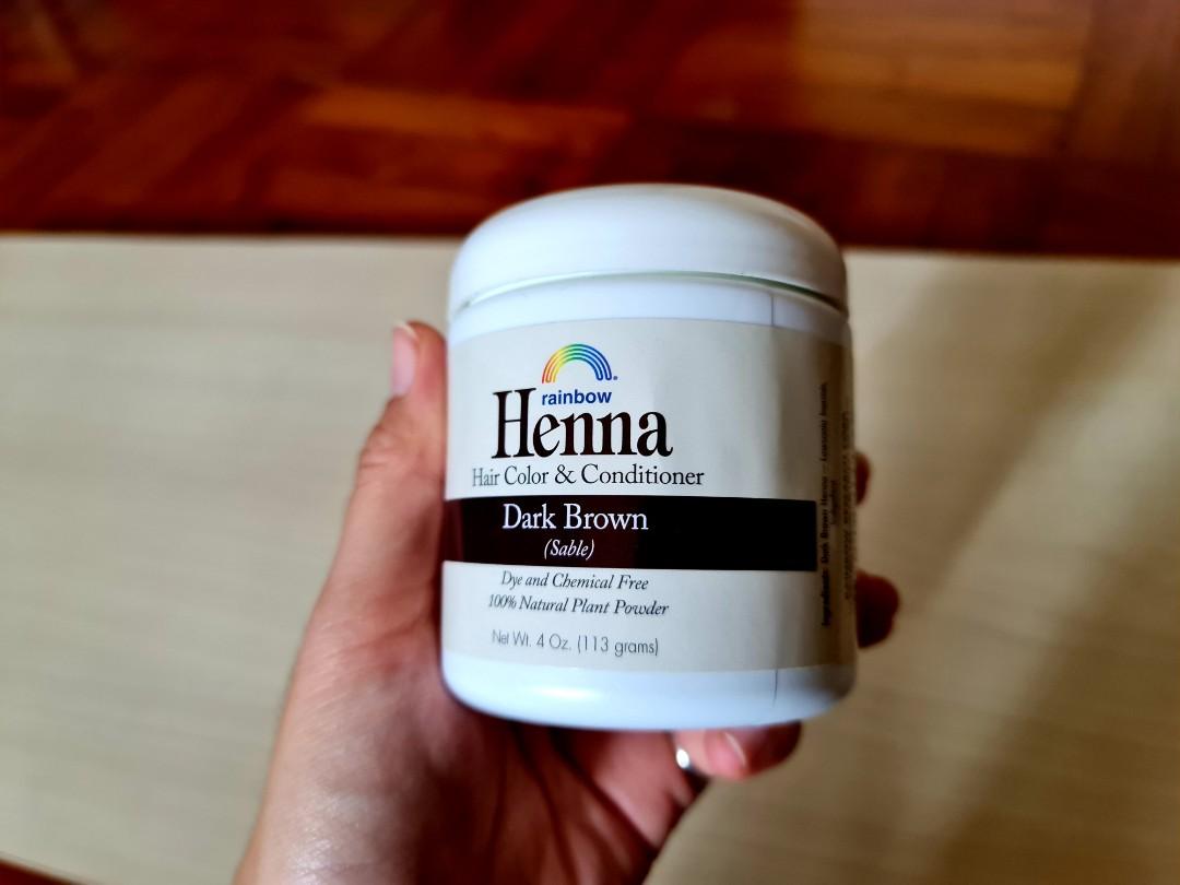 Henna Hair Color & Conditioner, Beauty & Personal Care, Hair on Carousell
