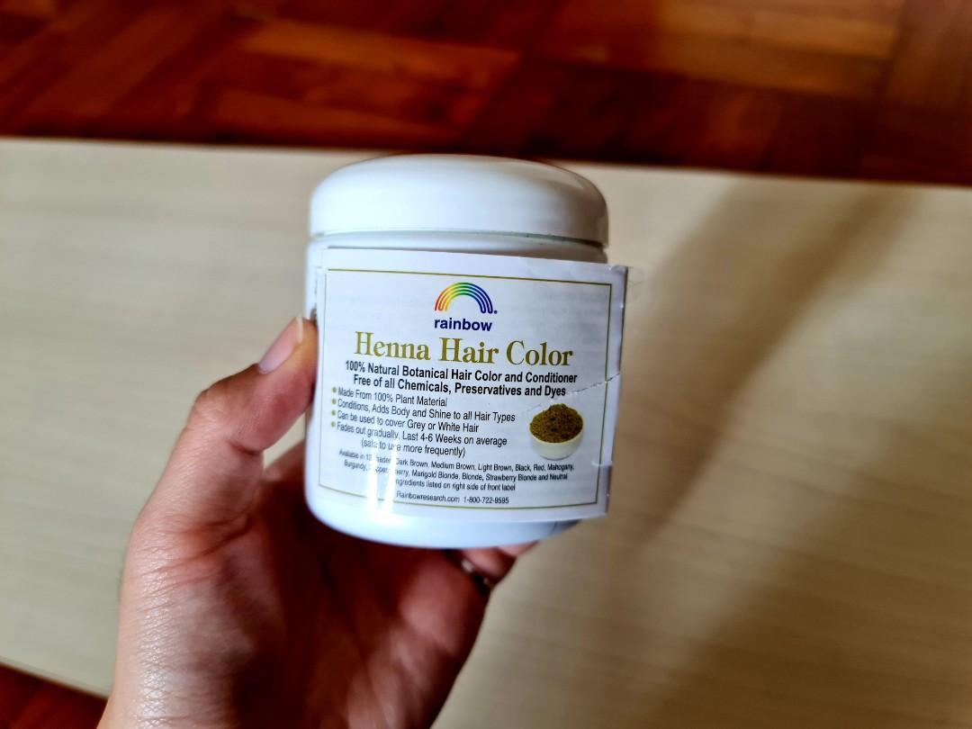 Henna Hair Color & Conditioner, Beauty & Personal Care, Hair on Carousell
