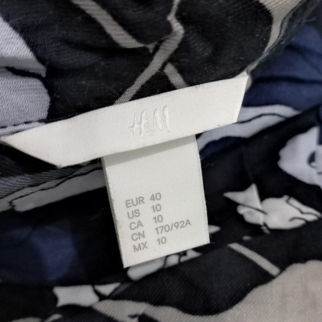 H&M Blouse (Category: Blouses) located in Taguig. Submitted by msdyan (Listing ID 1140837974, Image 2). Description: used once only. rfs: decluttering. di na kasya due to weight gain..