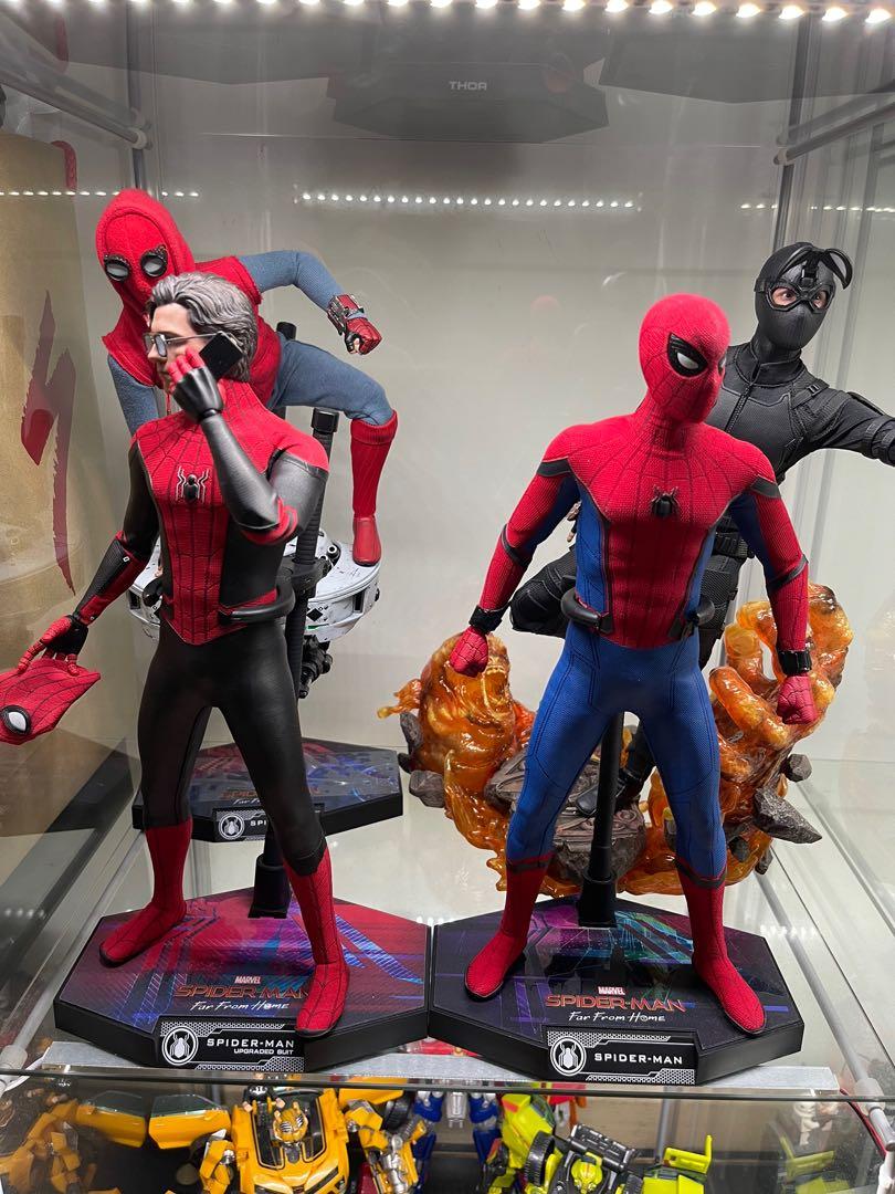 Hot Toys Spiderman set 4 item BIB