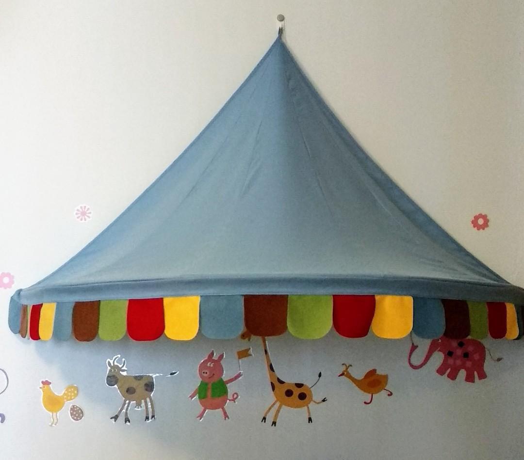 IKEA Mysig Canopy Bed Kids, Babies & Kids, Baby Nursery & Kids