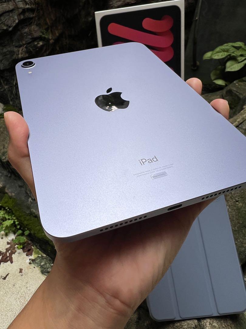 iPad Mini 6 wifi only Purple 64GB iBOX sebulanan Like New garansi