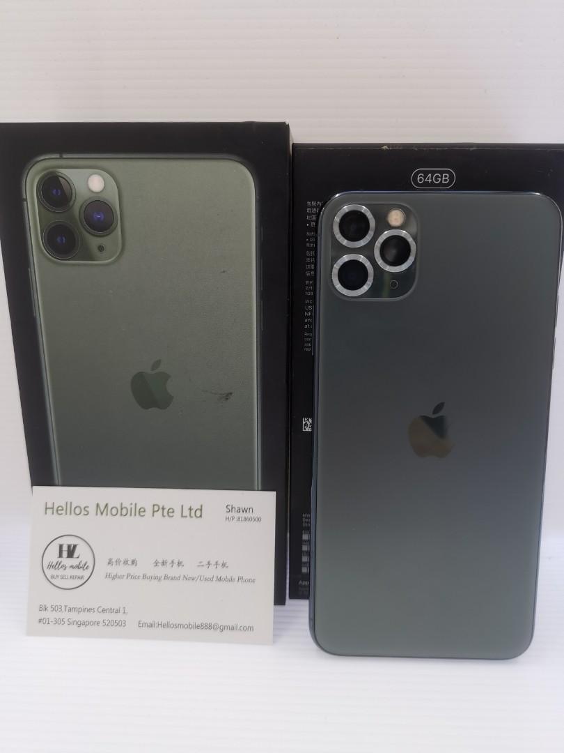 Iphone 11 Pro Max 64gb Green 87 Used Mobile Phones Gadgets Mobile Phones Iphone Iphone 11 Series On Carousell