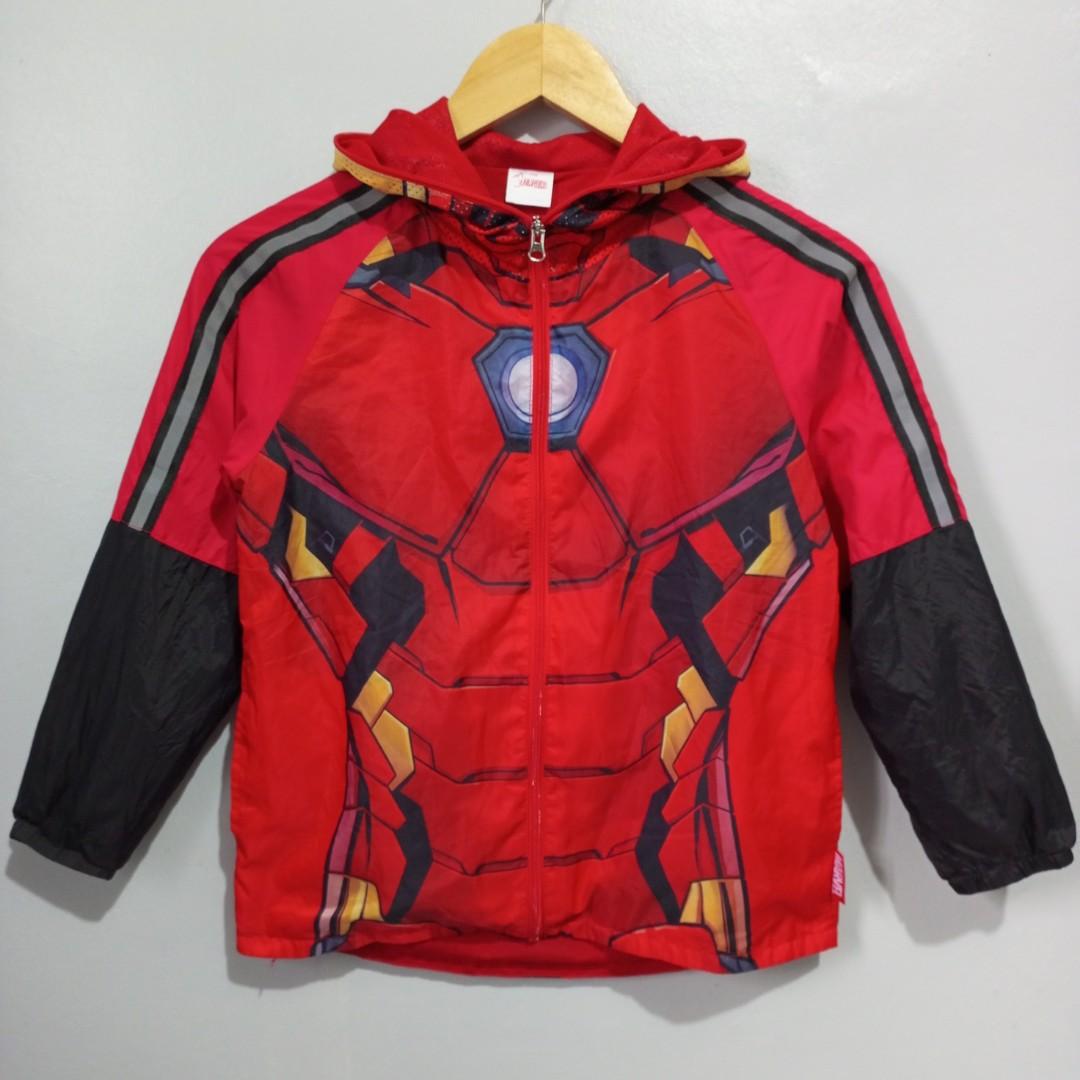 Iron Man Jacket Marvel, Babies & Kids, Babies & Kids Fashion on Carousell
