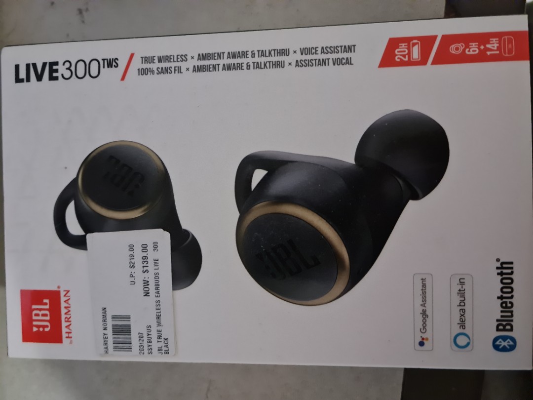JBL Live 300 Tws, Audio, Earphones on Carousell