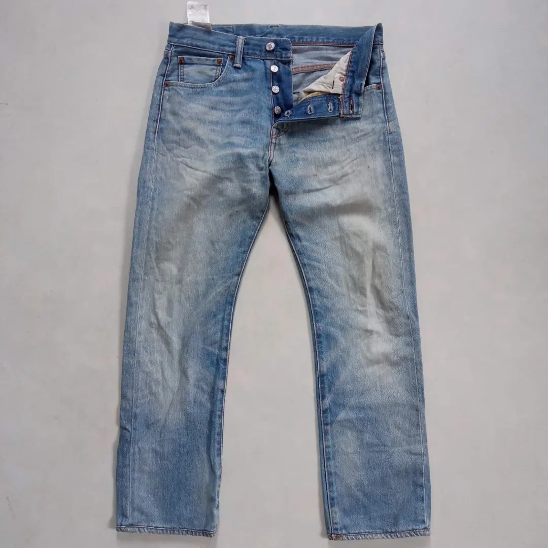 jeans Levi's 501 made in mexico, Fesyen 