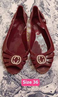Jelly shoes GuCci insp. Free shipping