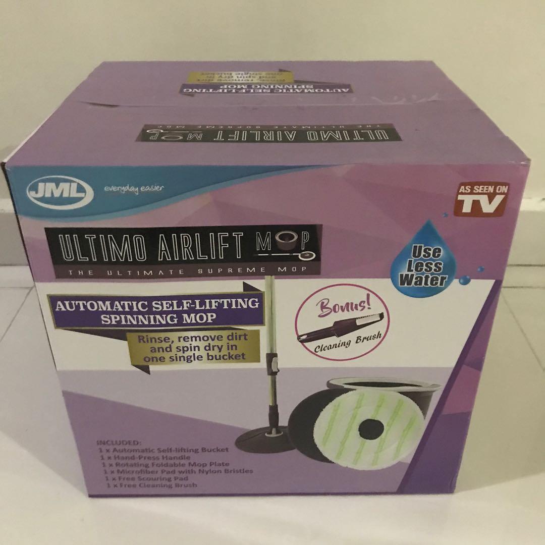 JML Ultimo Airlift Mop, Furniture & Home Living, Cleaning & Homecare