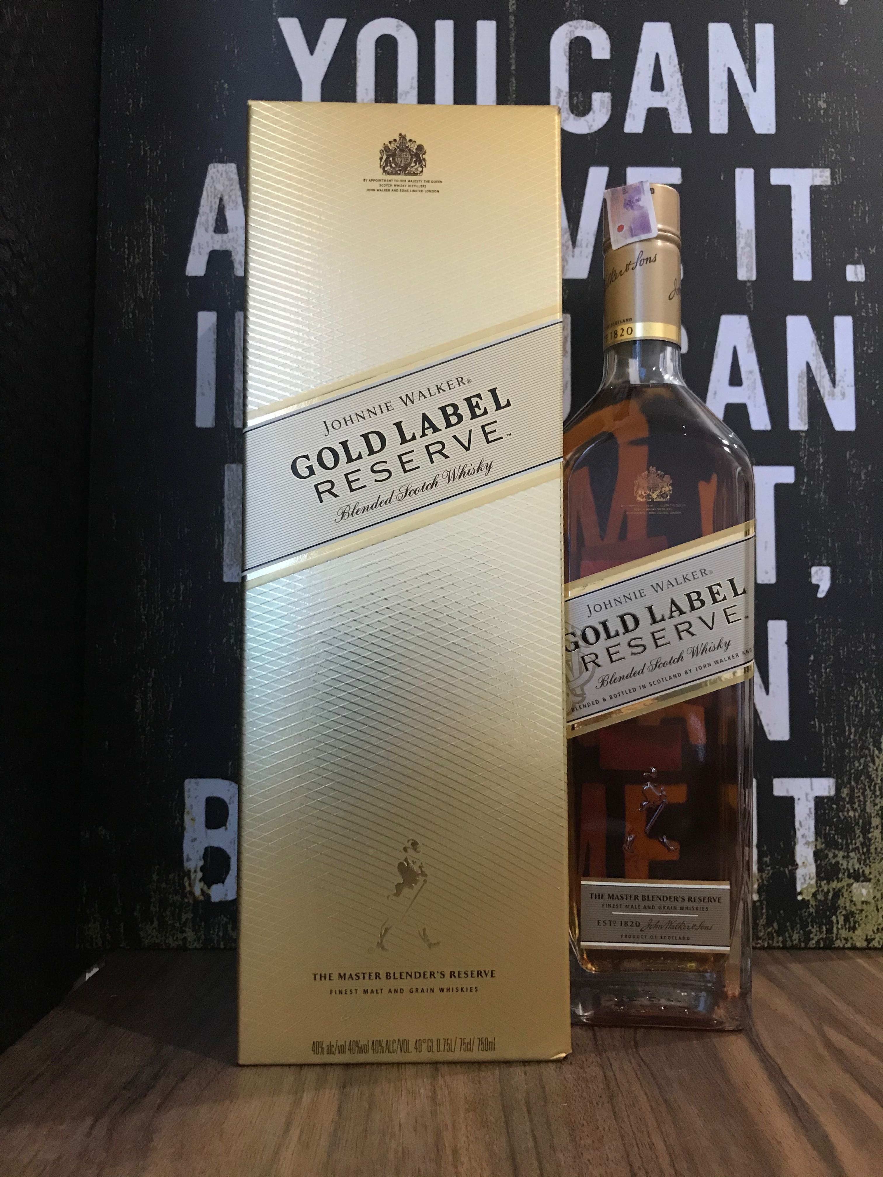 Johnnie Walker Gold Label, Makanan & Minuman, Minuman ...