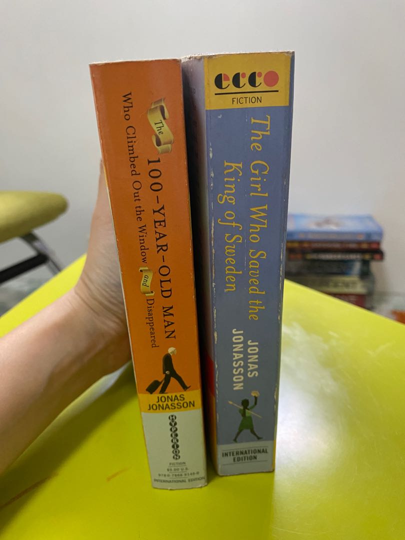 Jonas Jonasson Book Bundle, Hobbies & Toys, Books & Magazines, Fiction & NonFiction on Carousell