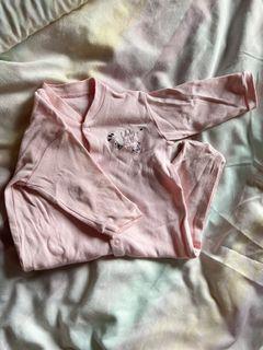 Juniors Pink Sleepsuit