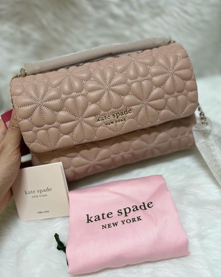 Kate Spade Bloom Small Flap Shoulder Bag, Luxury, Bags & Wallets on  Carousell