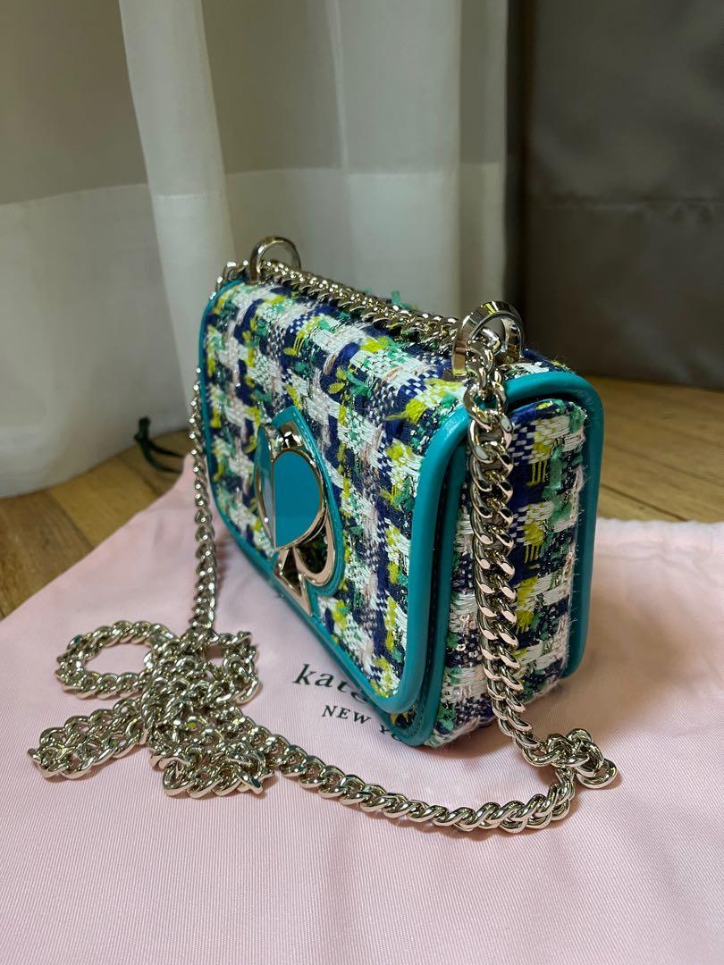 Nicola tweed twistlock small deals convertible chain shoulder bag