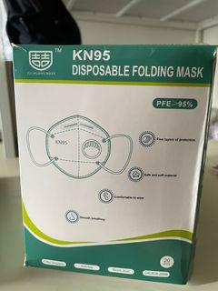 KN95 Disposable Folding Mask (20pcs)