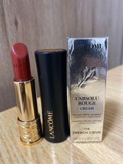 Lancome l’absolu rouge cream- 118 french coeur