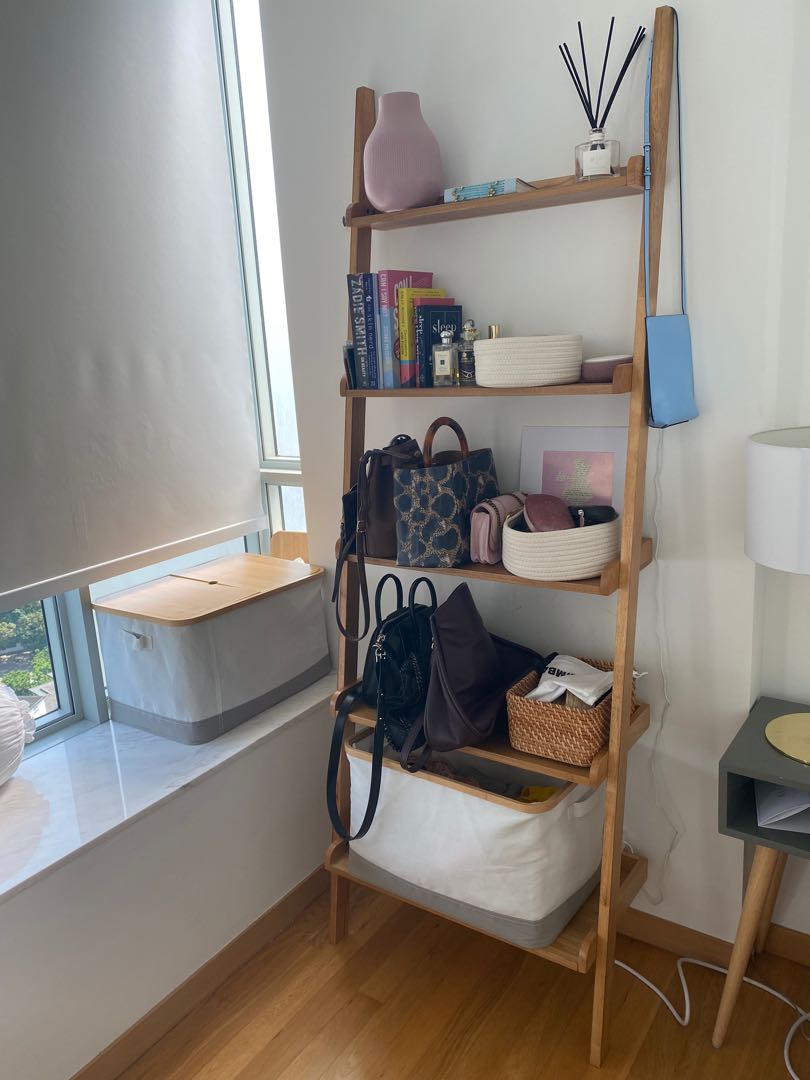 Leaning wall shelf, Furniture & Home Living, Furniture, Shelves