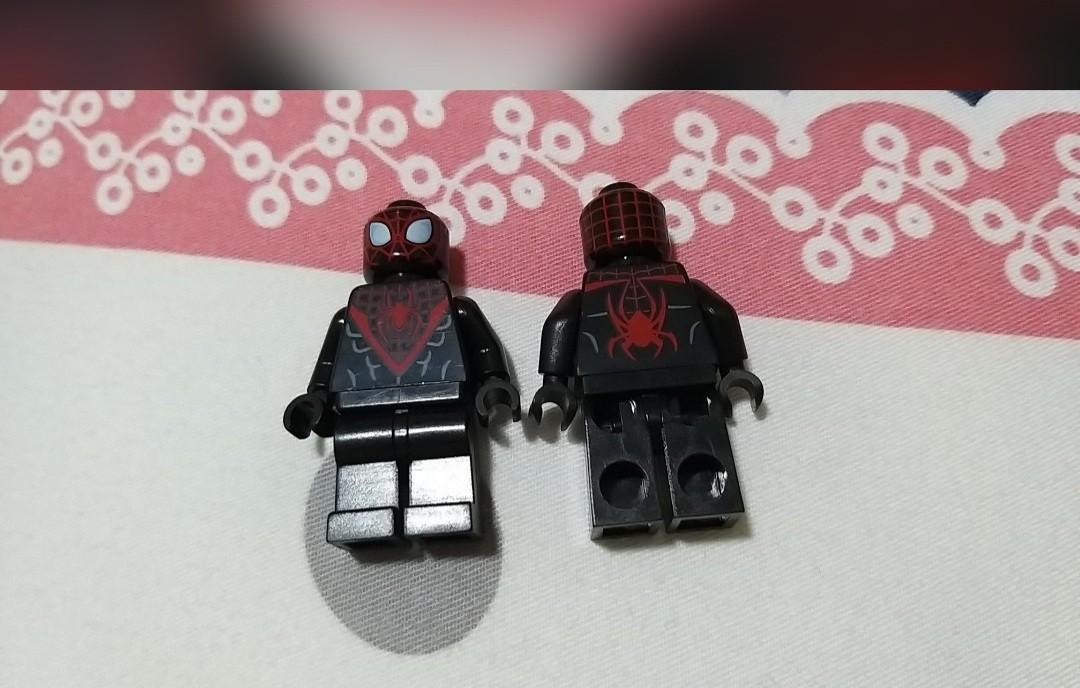 Lego Iron Spider, Spider Man, Peter Parker With Spider Man Cap, Mile  Morales, Hobbies & Toys, Toys & Games On Carousell