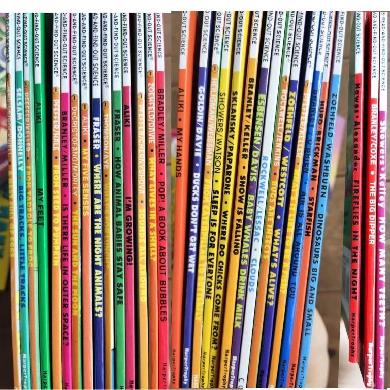 Let's-Read-and-Find-Out Science Books series 32 books (stage 1