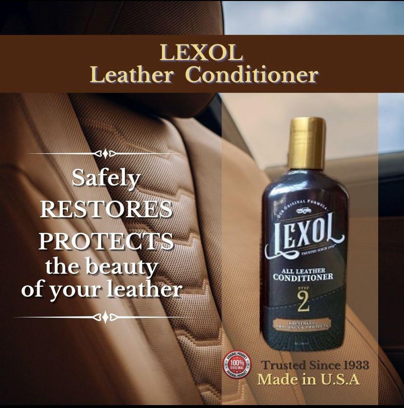 LEXOL ALL LEATHER CONDITIONER CLEANER CONDITIONING PROLONG PROTECT