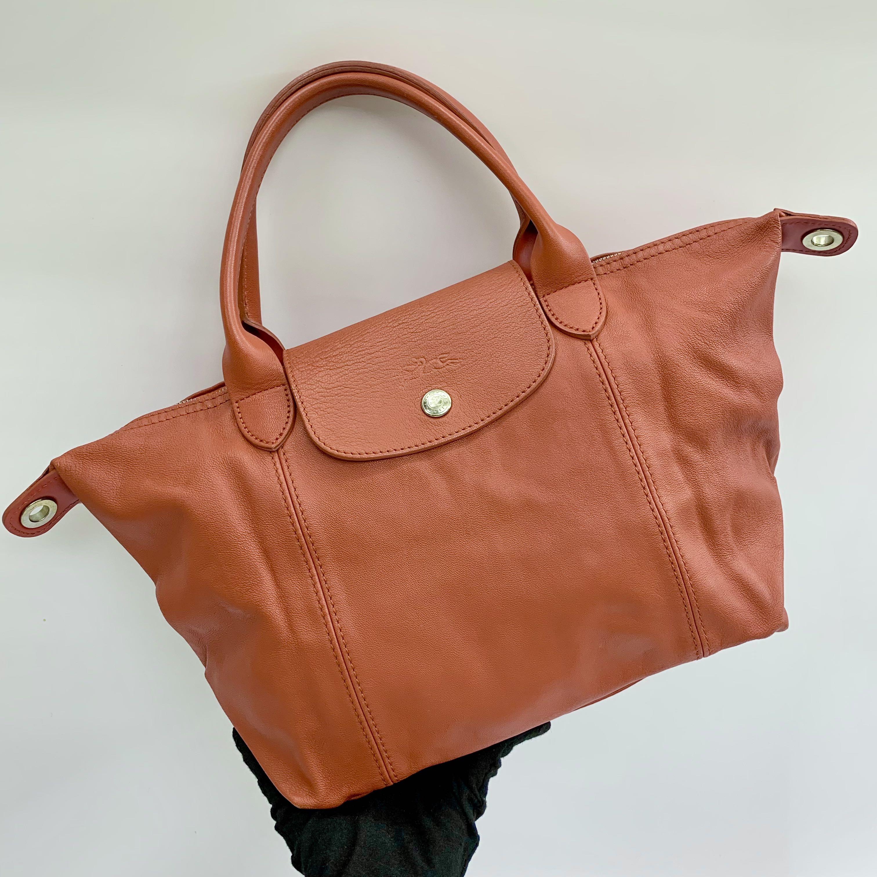 Authentic longchamp le pliage cuir tote bag, Women's Fashion, Bags &  Wallets, Shoulder Bags on Carousell