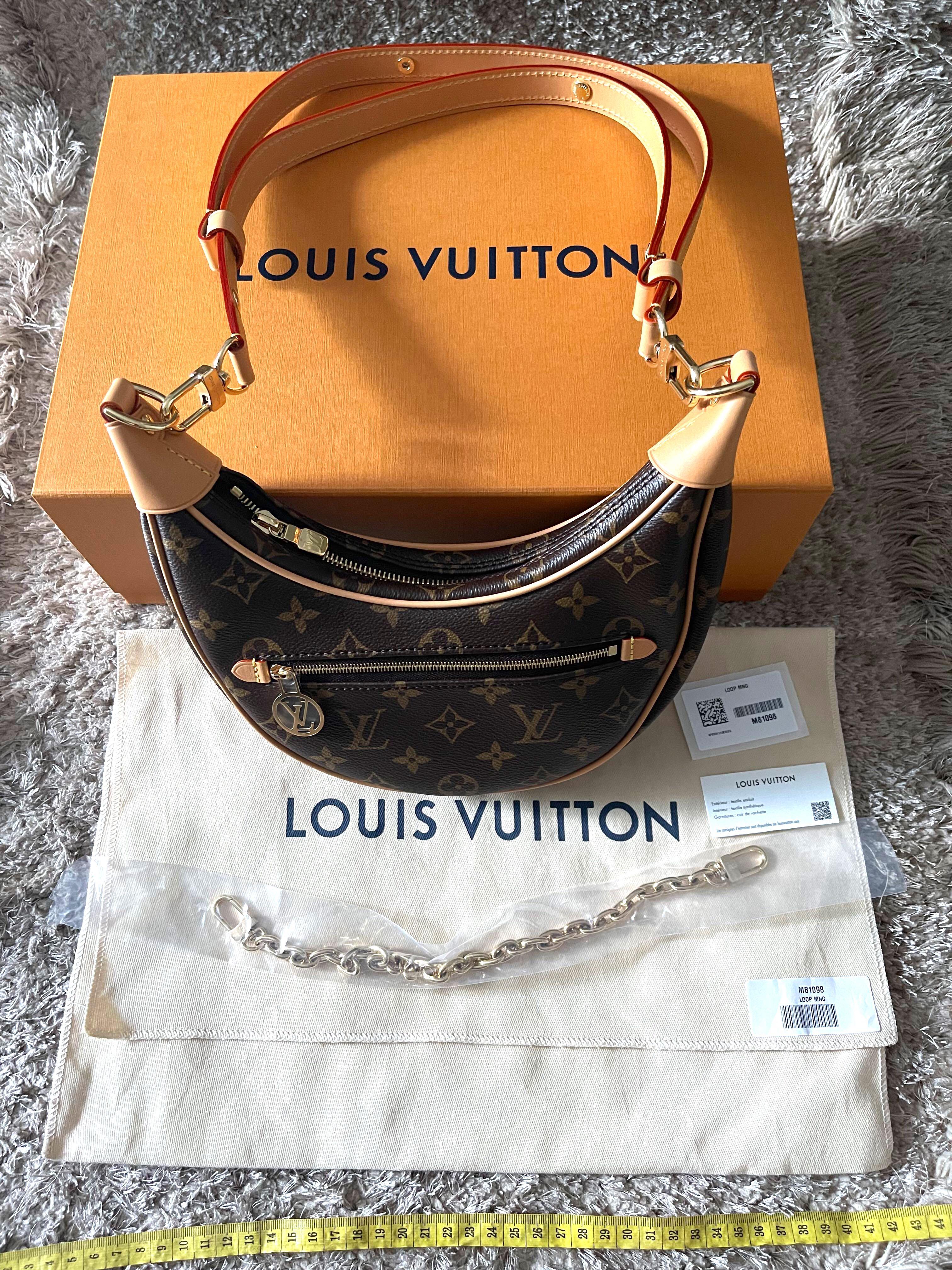 Louis Vuitton Loop Bag monogram LV LOOP sac bag new complete set super rare  langka best seller and only authentic