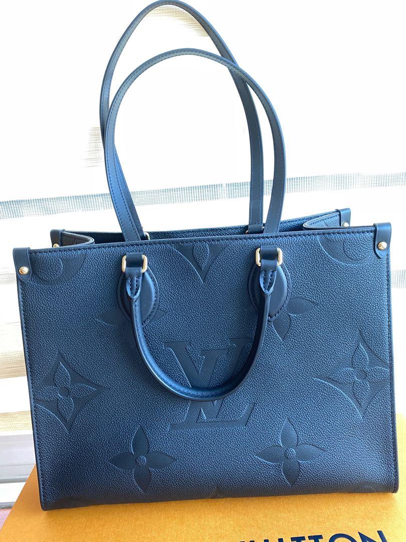 Louis Vuitton On The Go OTG MM Emp Noir Black Tote Bag BNIB