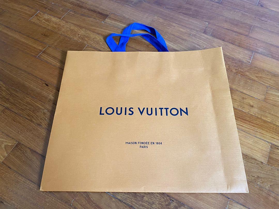 Louis vuitton paper best sale bag for sale