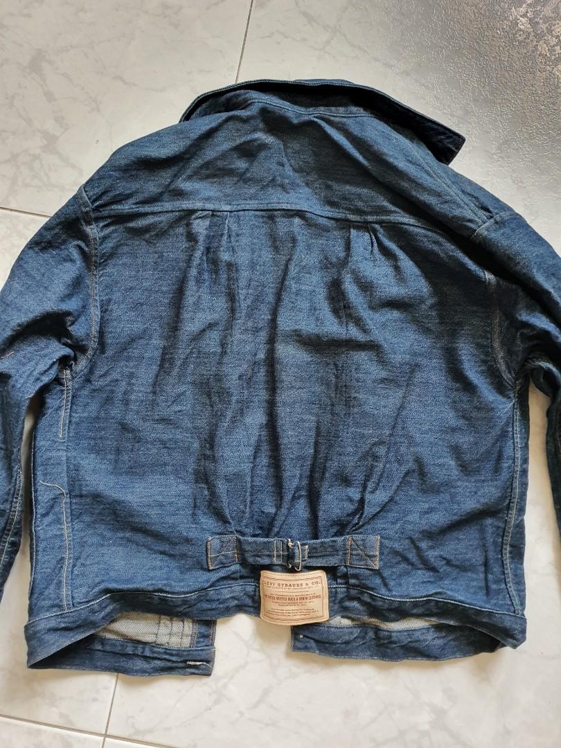 Levi's – LVC 1879 Pleated Blouse Jacket Indigo Blue