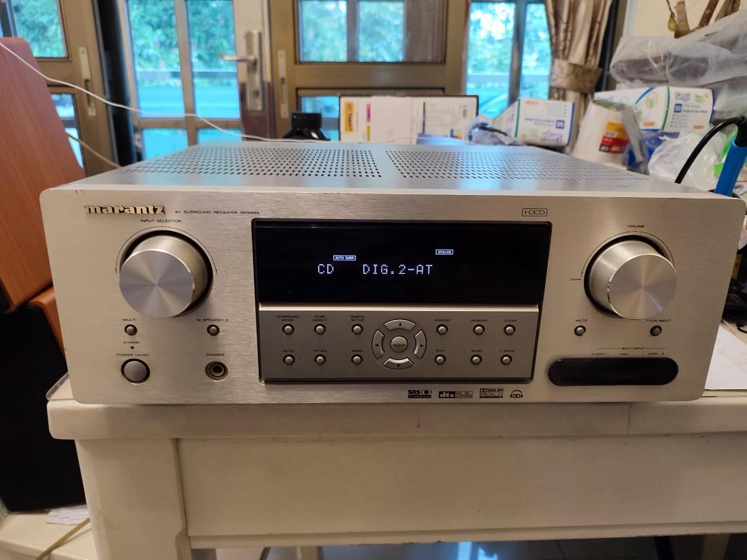 Marantz AV SURROUND RECEIVER SR5600 7.1 AV receiver, 音響器材, 其他音響配件及設備