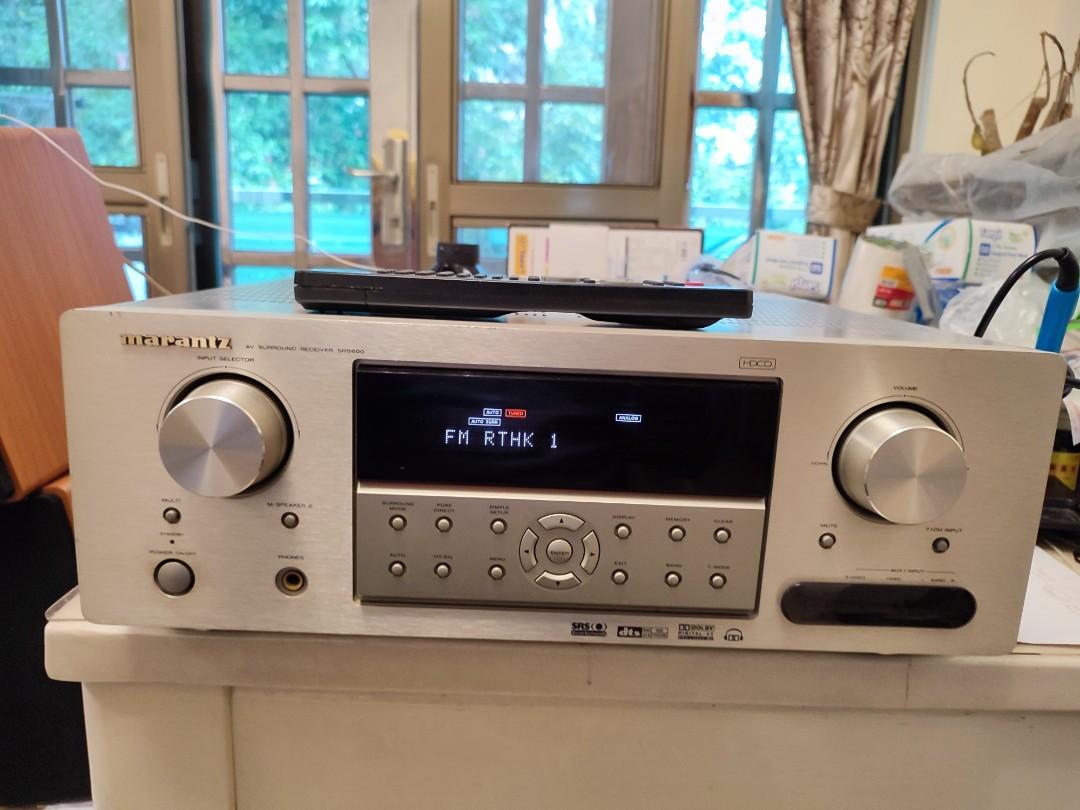 Marantz AV SURROUND RECEIVER SR5600 7.1 AV receiver, 音響器材, 其他音響配件及設備