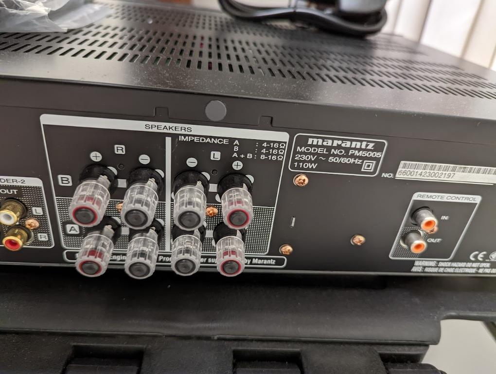 Marantz pm5005 subwoofer store