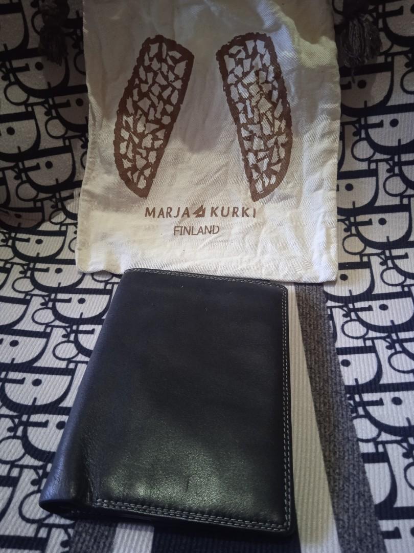 Marja Kurki Finland (Category: Wallets & Card holders) located in Angeles City. Submitted by jeancoco (Listing ID 1140780954, Image 2). Description: original luxury brand Marja Kurki Findland genuine soft leather wallet with dustbag..