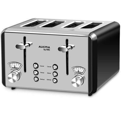 MIC Aucma Slice Bread Toaster Defrost Reheat, TV Home