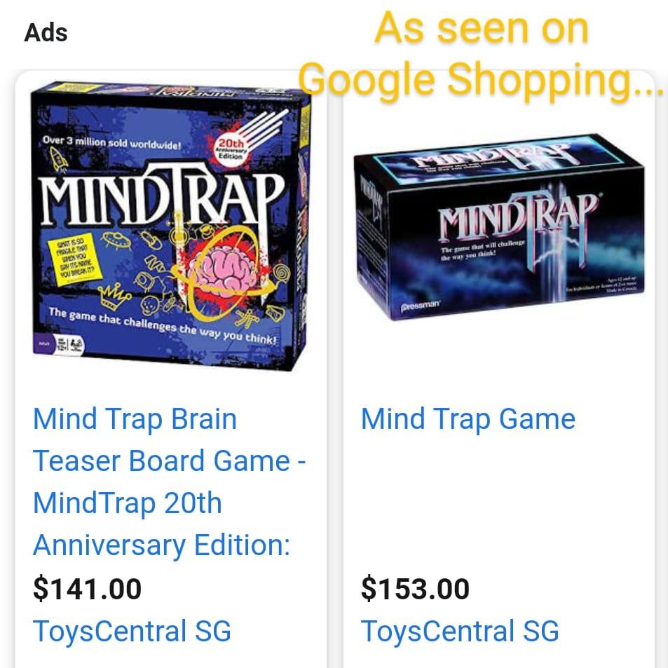 MindTrap Game 20th Anniversary Limited Edition Brain Teaser Collector's