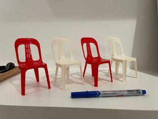 Miniature kopitiam chair