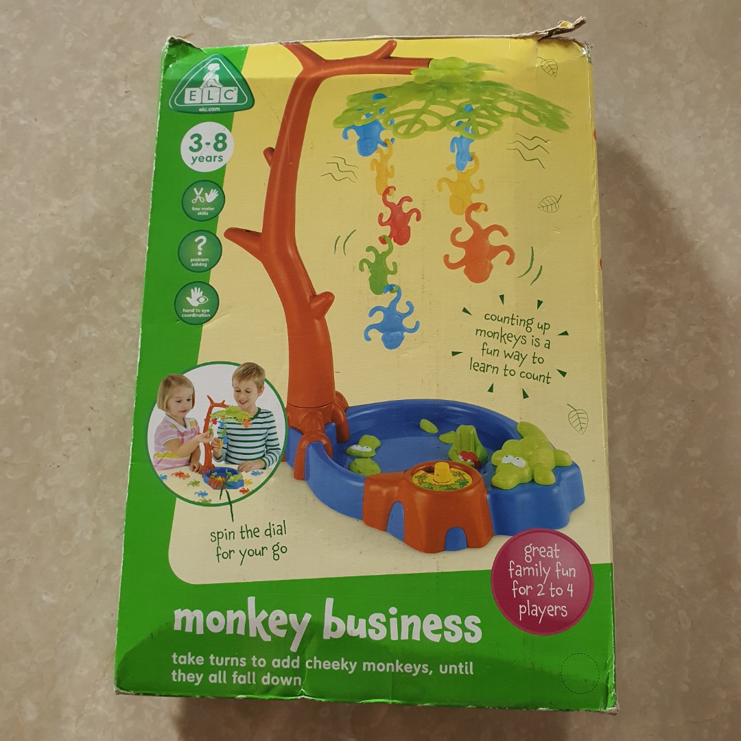 Monkey business game, Hobbies & Toys, Toys & Games on Carousell