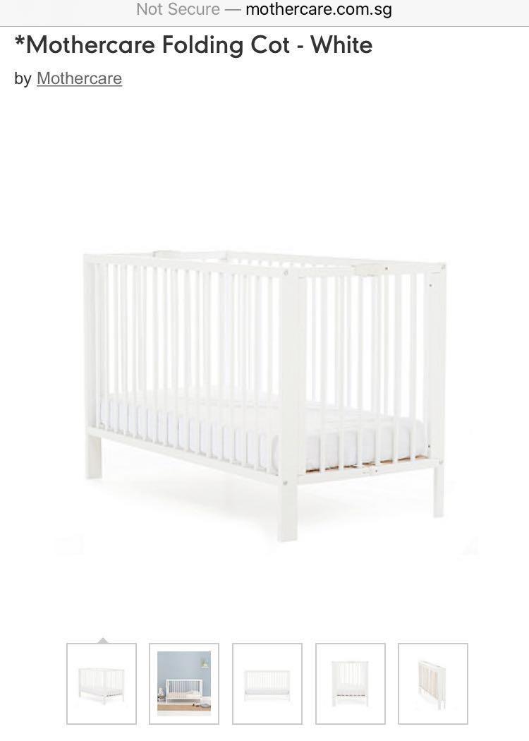 mothercare cot size
