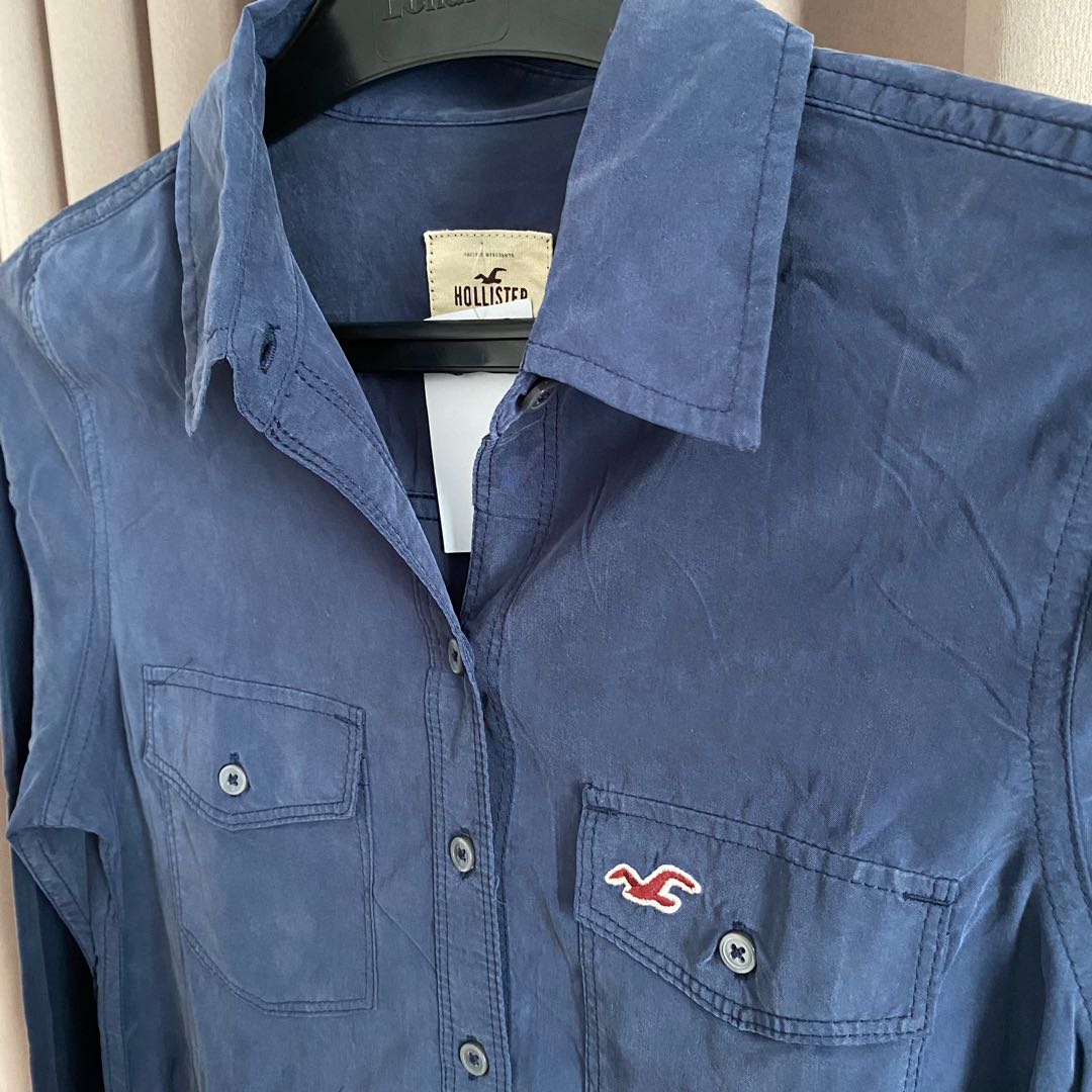 New Hollister button up shirt womens 