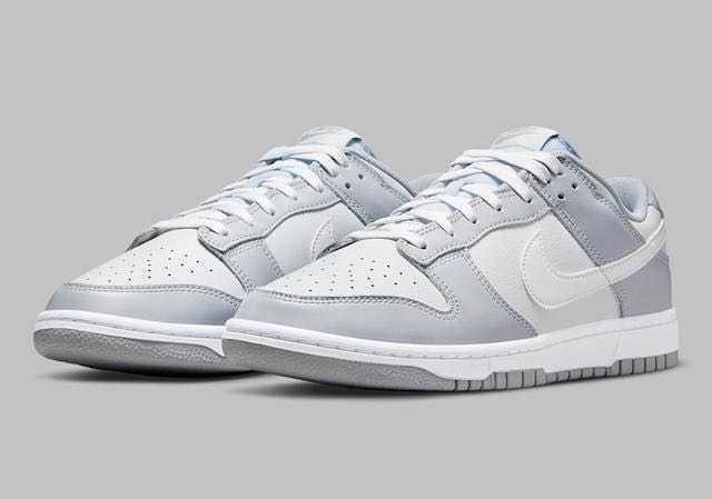 Nike Dunk Low Grey White, 他的時尚, 鞋, 運動鞋在旋轉拍賣