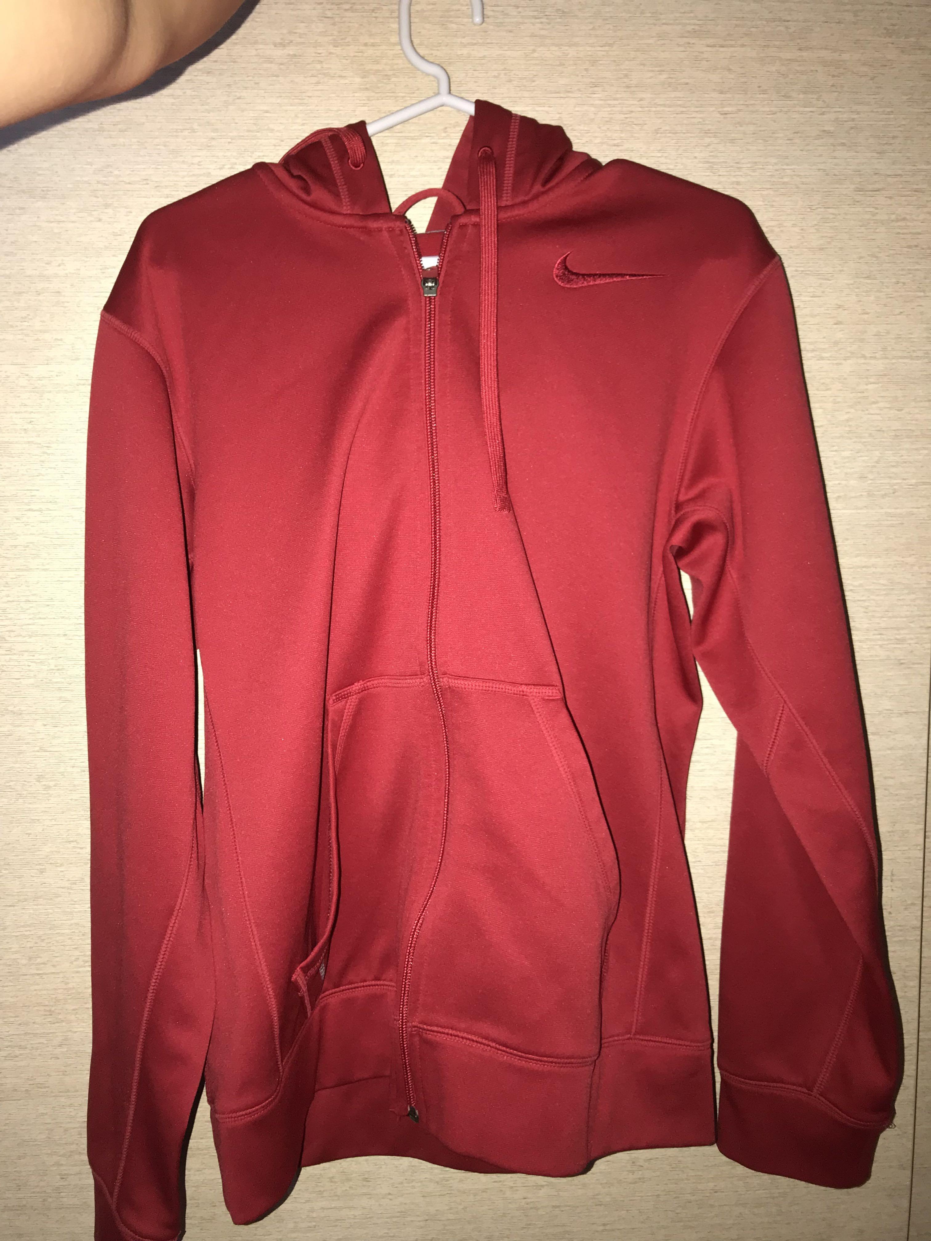 Red nike pullover women's new arrivals