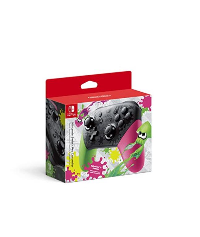 Nintendo Switch Pro Controller - Splatoon 2 Edition (Category: Controllers) located in Marikina City. Submitted by skowshop (Listing ID 1140711258, Image 2). Description: Take your game sessions up a notch with the Nintendo Switch Pro Controller. Includes motion controls, HD rumble feature, built-in amiibo functionality, and more. Also Includes charging cable (USB-C to usb-a) > Includes motion controls, > HD rumble feature, built-in amiibo functi