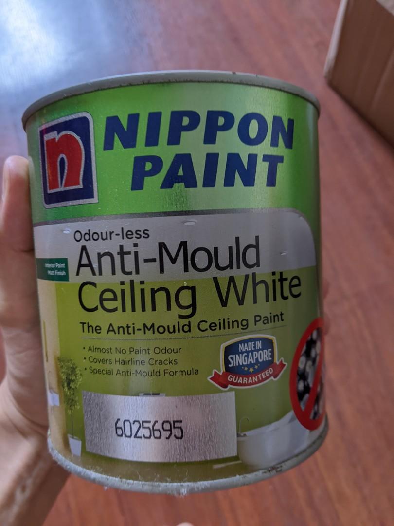 Nippon Paint Anti mould ceiling white, Furniture & Home Living