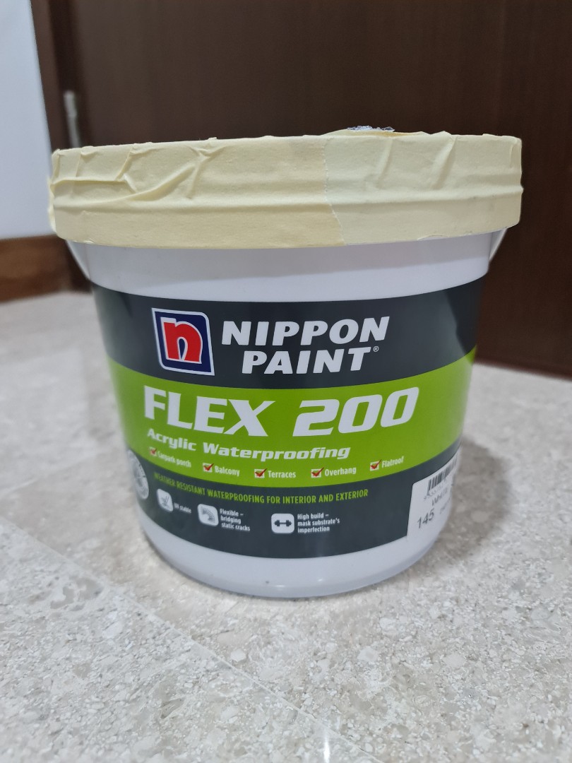 Nippon paint flex 200, Furniture & Home Living, Home Improvement