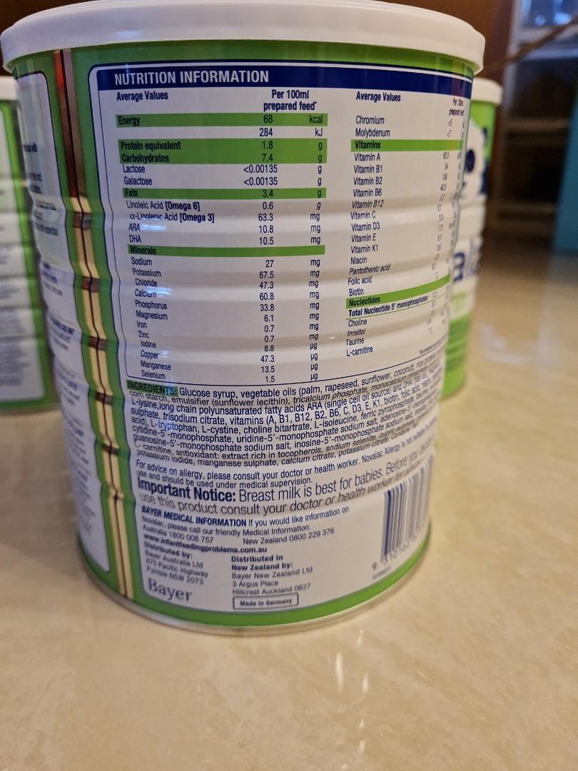 Novalac Rice formula (012 months), Babies & Kids, Nursing & Feeding