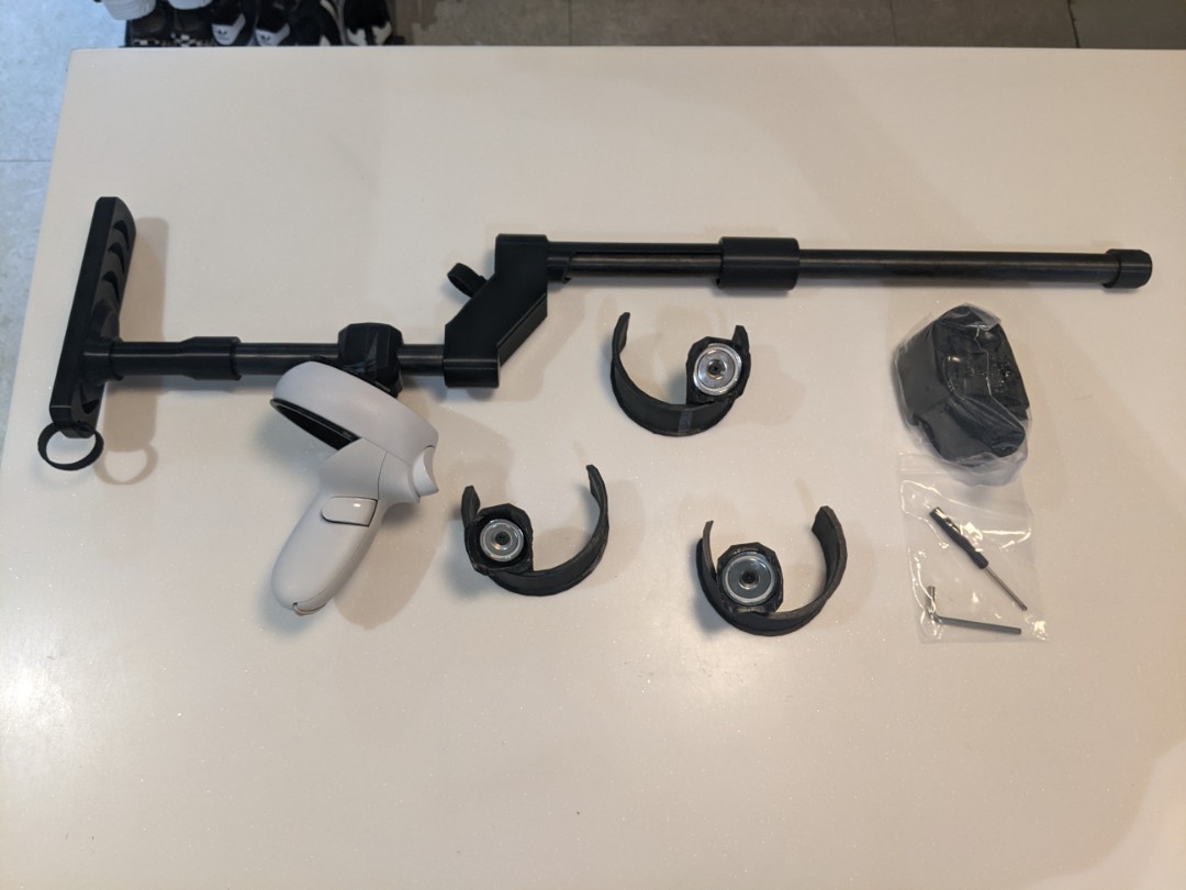 Oculus Quest 2 Gun stock rifle holder, Video Gaming, Gaming Accessories