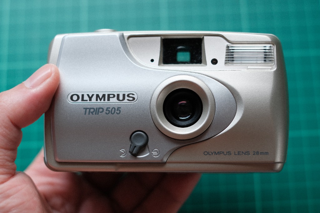 Olympus Trip 505 Point & Shoot Film Camera, Photography, Cameras on Carousell