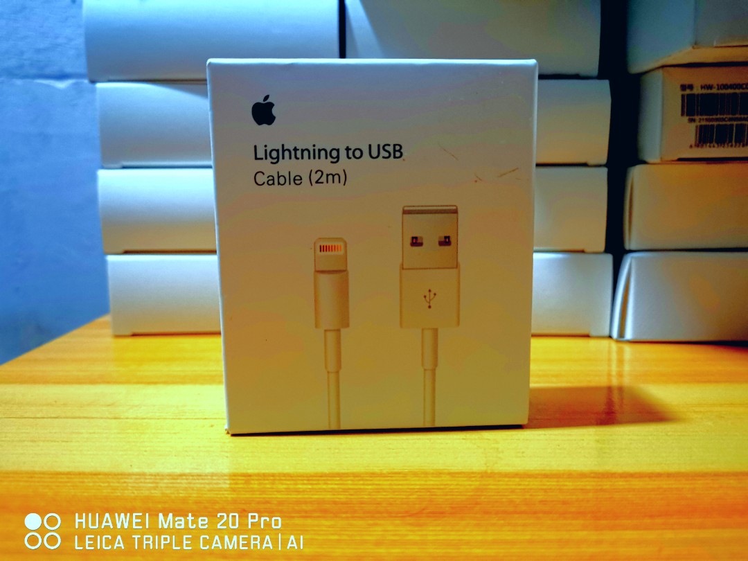 Original Apple Lightning cable 2m, Mobile Phones & Gadgets, Mobile